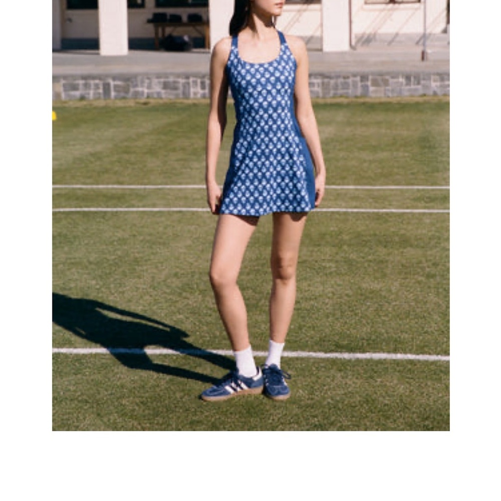 Roller Rabbit Blue and White Patterned Dress